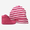 Timberland A6129 Crib Bootie with Hat VIV - Pink - Rückansicht