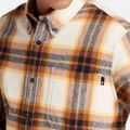 Timberland A6GKH LS Heavy Flannel Plaid W - Braun / Senfgelb - Rückansicht