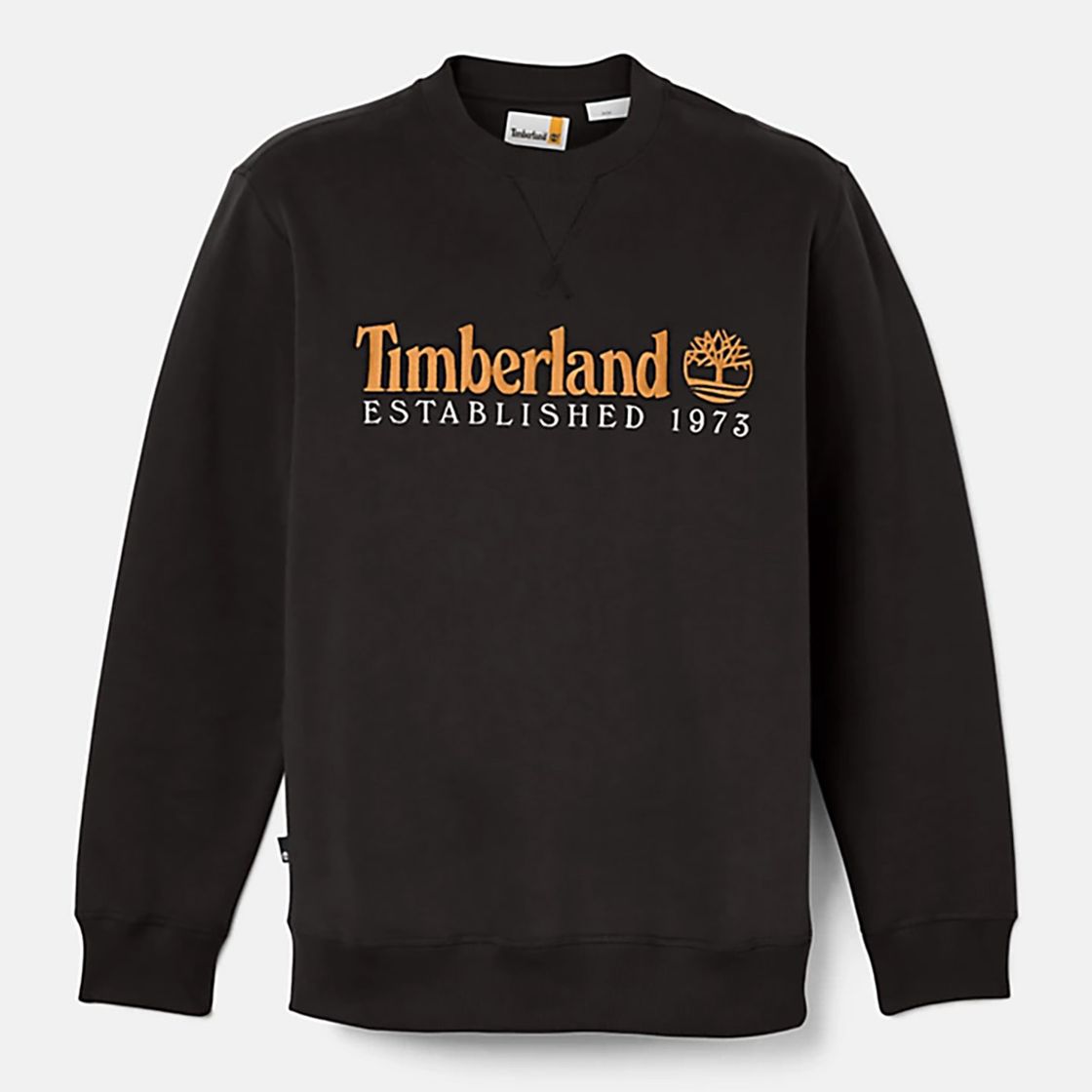 Timberland A65DD LS Est. 1973 Crew BB Sw  - Schwarz - Rückansicht