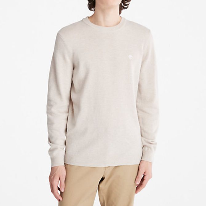 Timberland A2BFH Merino Crew Sweater ISLA - Grau - Rückansicht