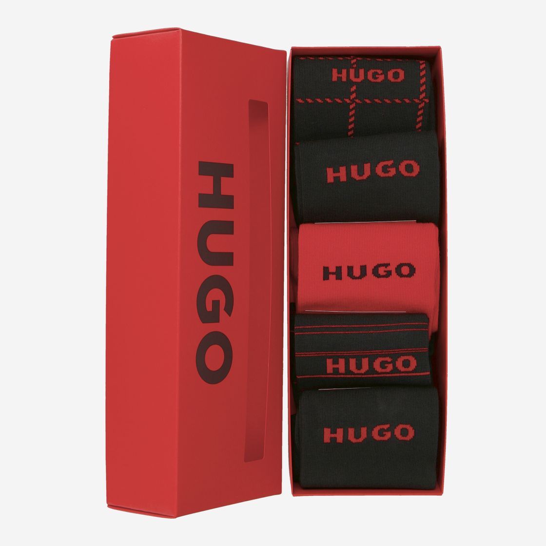 HUGO 5P RS DESIGN - Schwarz, kombiniert - Rückansicht