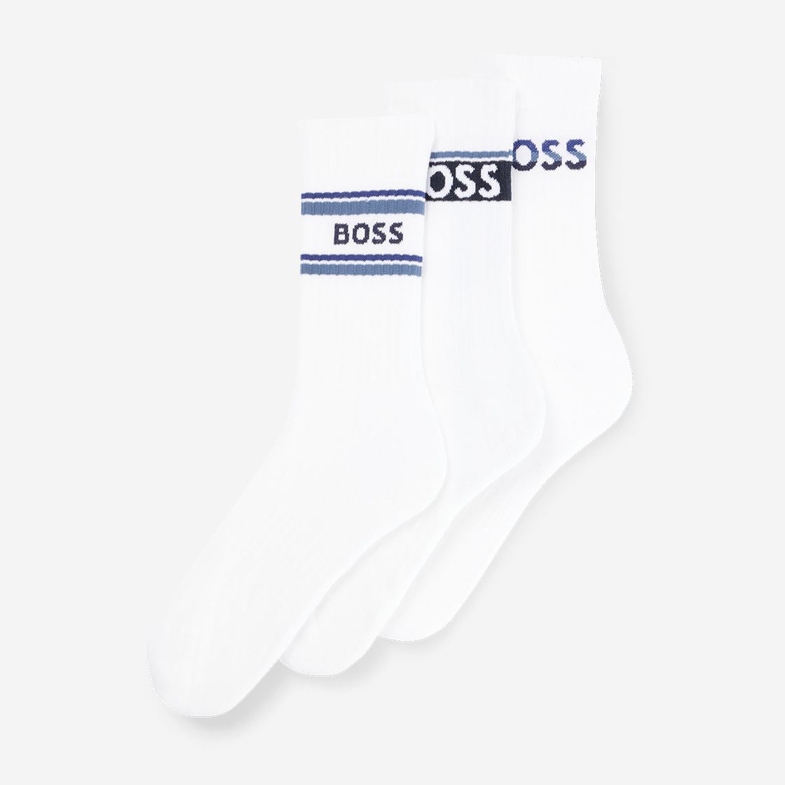 Boss 3P QS GIFTSET CC - Weiß - Rückansicht