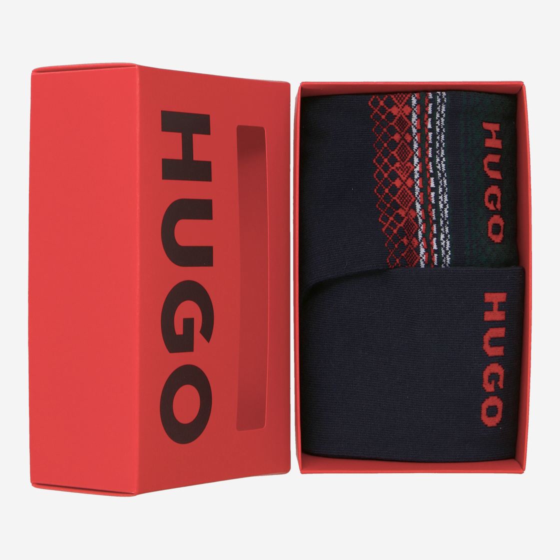 HUGO 2P RS GIFTSET XMAS C - Blau - Rückansicht