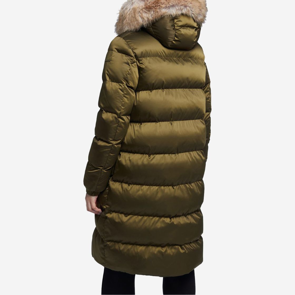 Geox BECKSIE PARKA - Grün - Rückansicht