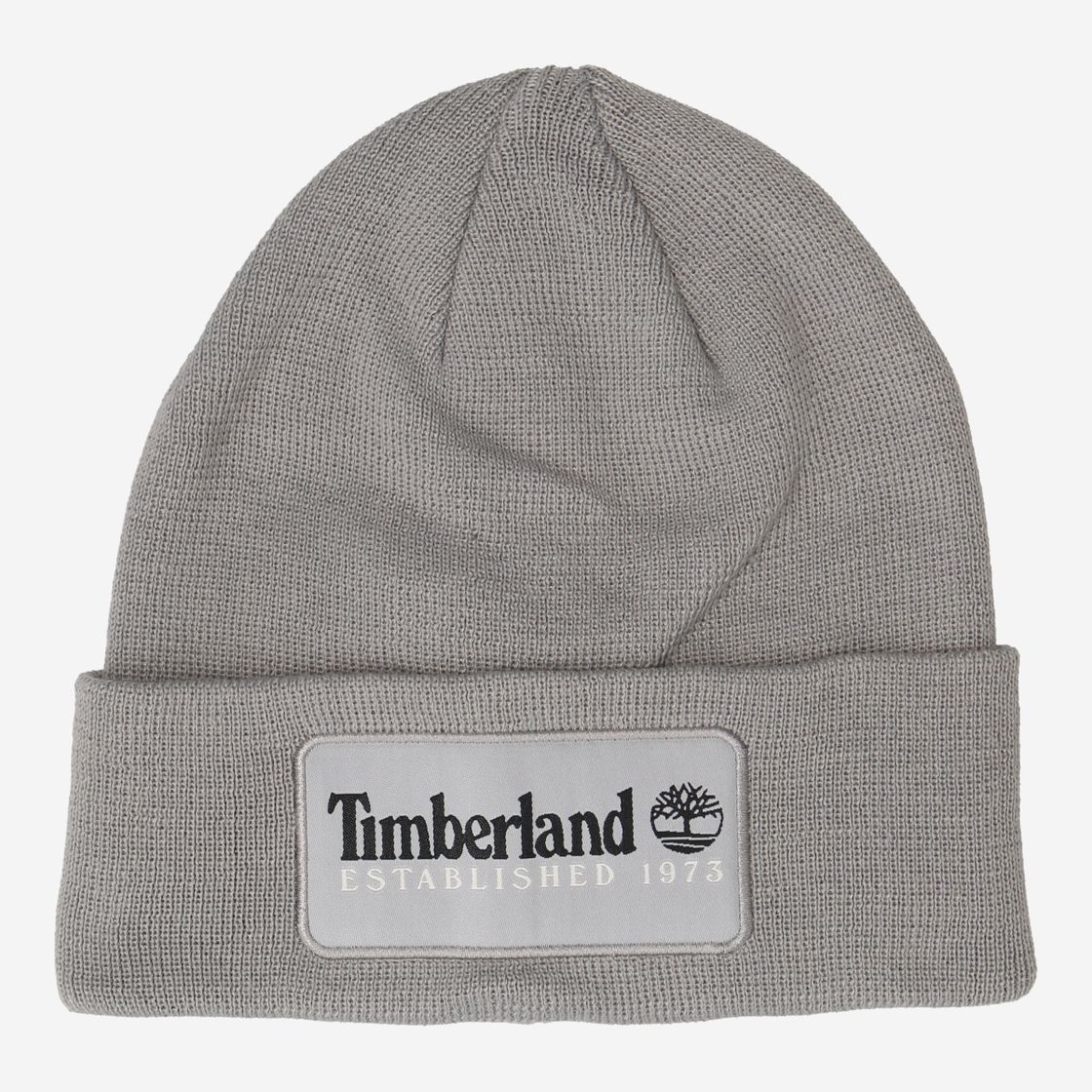 Timberland A2PTD Established 1973 Beanie  - Grau - Frontansicht