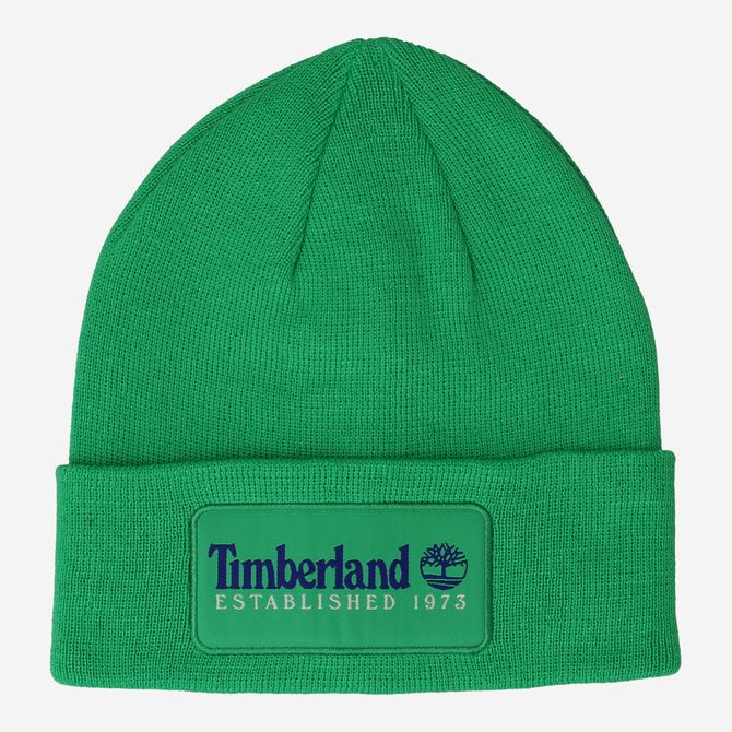 Timberland A2PTD Established 1973 Beanie  - Grün - Frontansicht