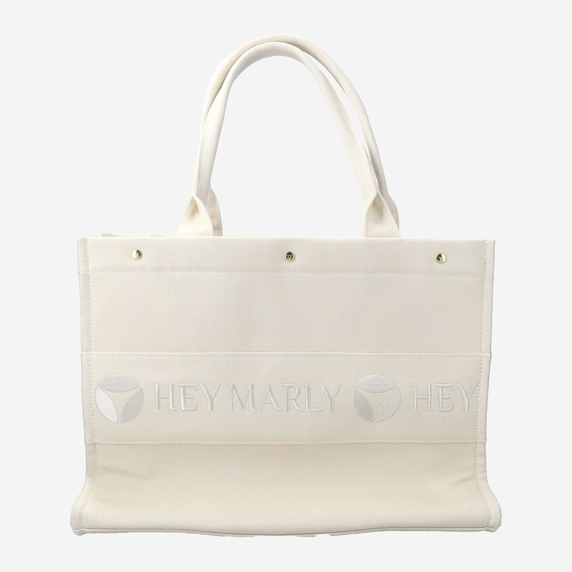 Hey Marley SIGNATURE BAG - Beige - Frontansicht