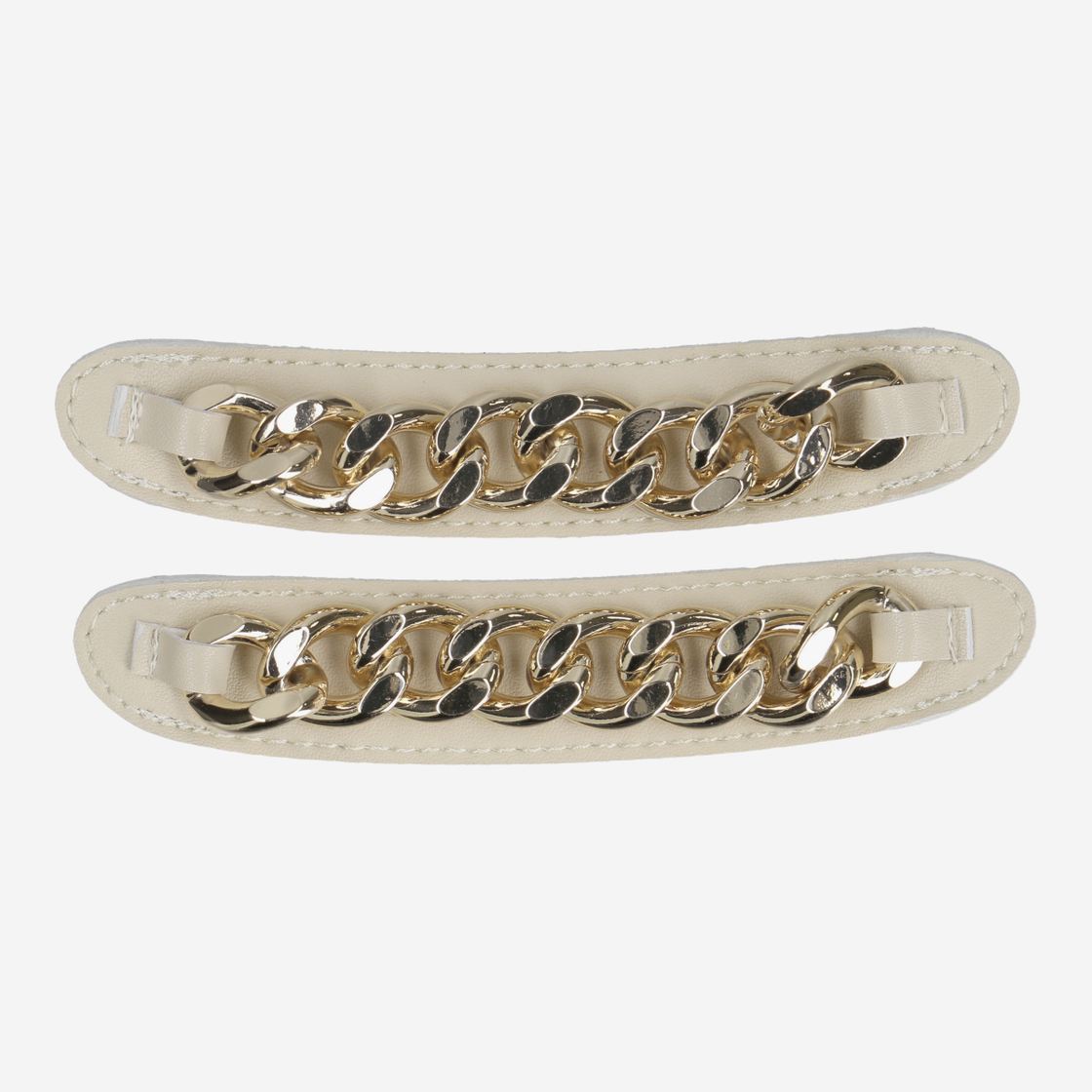 Hey Marley GOLD CHAIN LOOP - Beige - Frontansicht