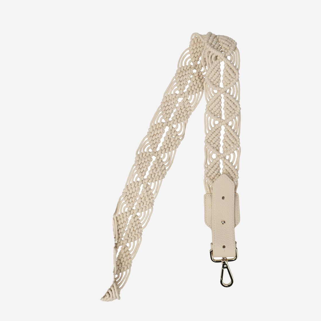 Hey Marley MACRAME STRAP - Beige - Frontansicht