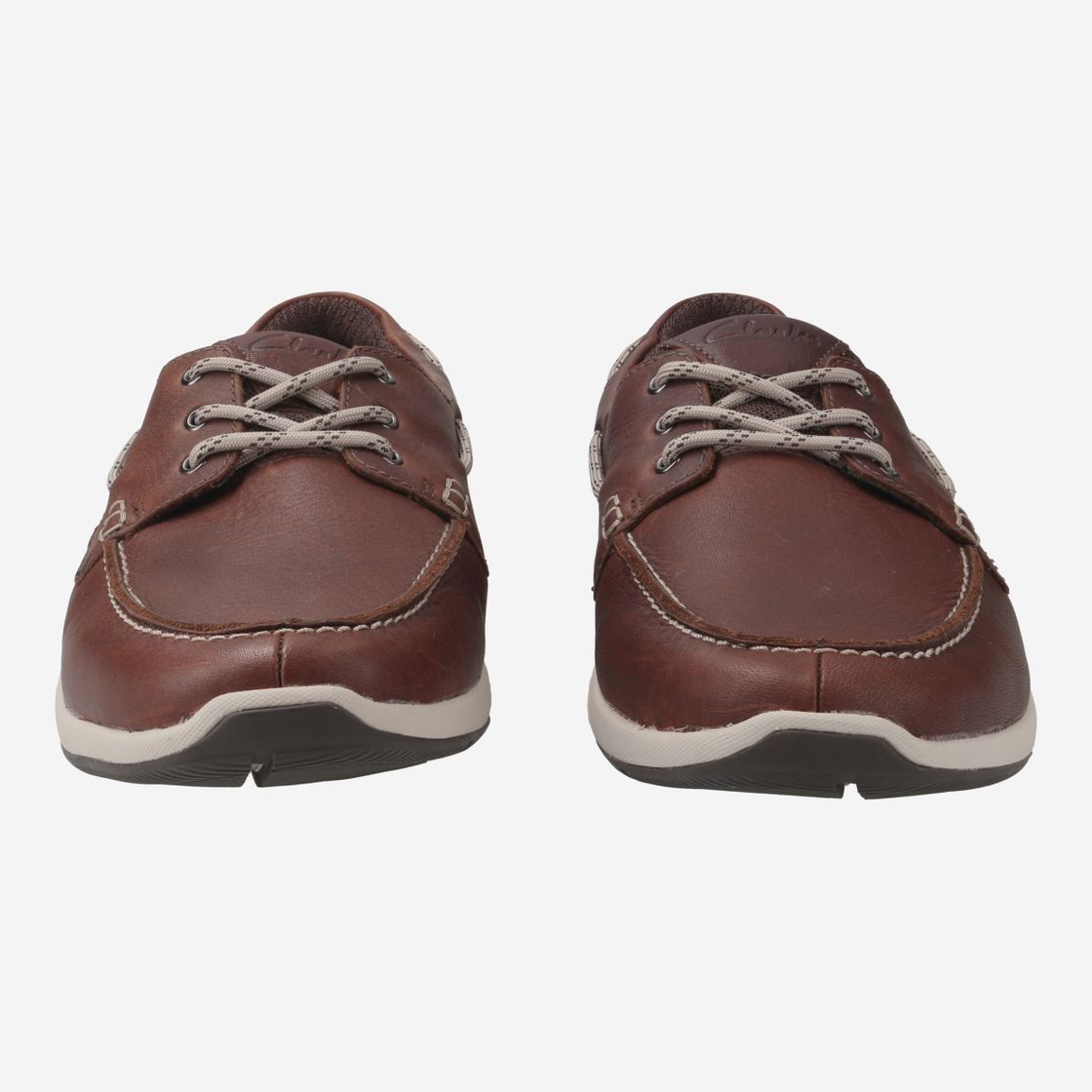 Clarks ATL Sail Go - Braun - Frontansicht