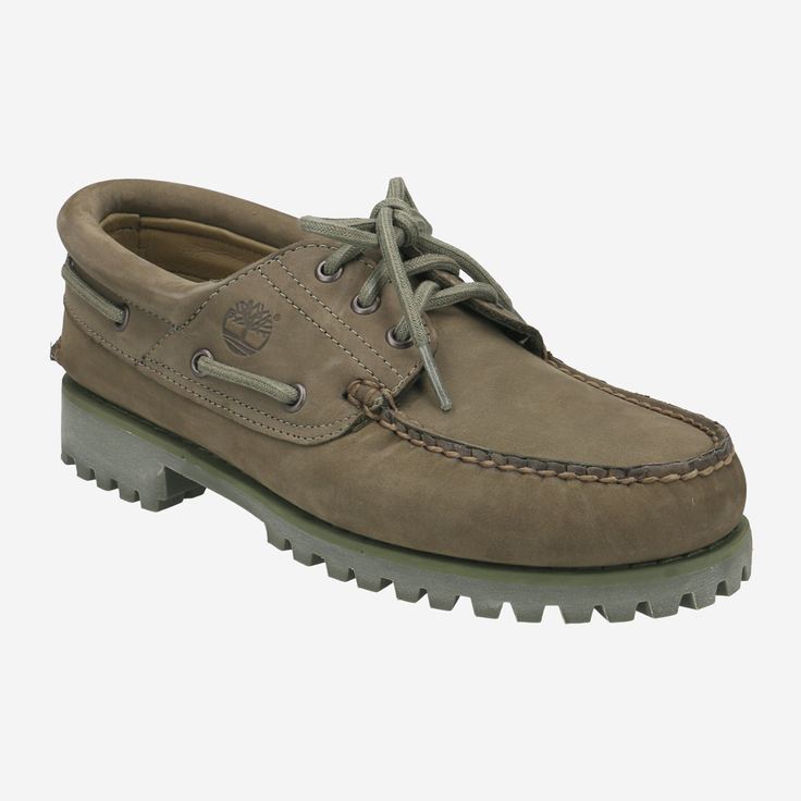 Timberland A5P68 Authentics 3 Eye Classic - Grün - Frontansicht