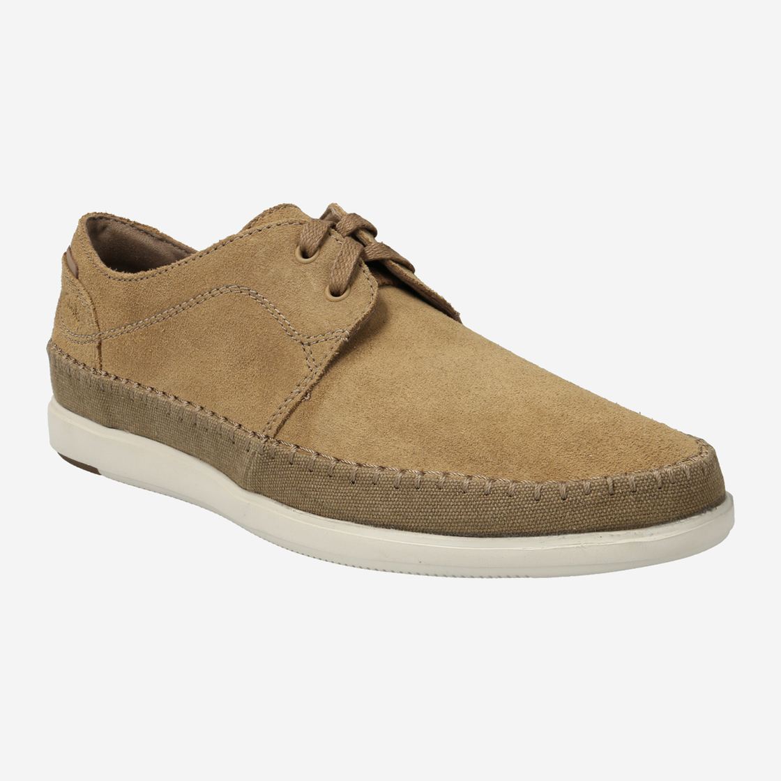 Clarks Bratton Lo - Beige - Frontansicht