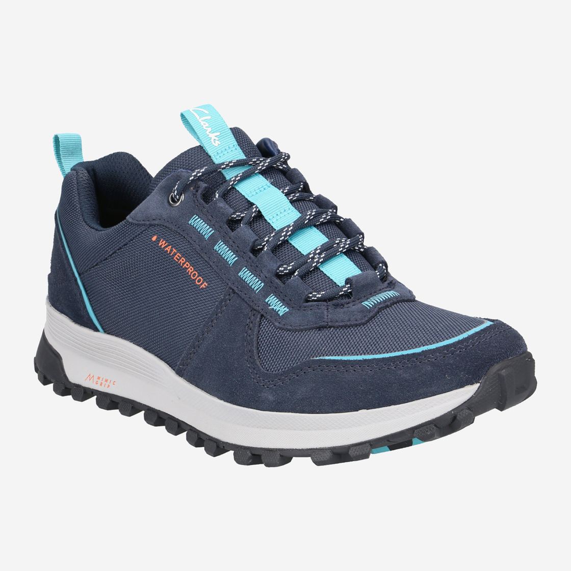 Clarks ATLTrekWalkWP - Blau - Frontansicht