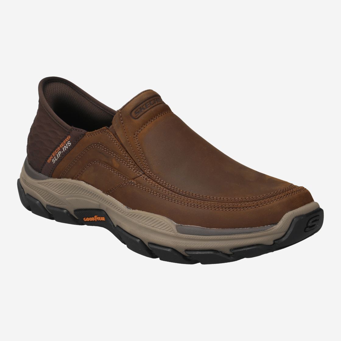 Skechers RESPECTED - Braun - Frontansicht