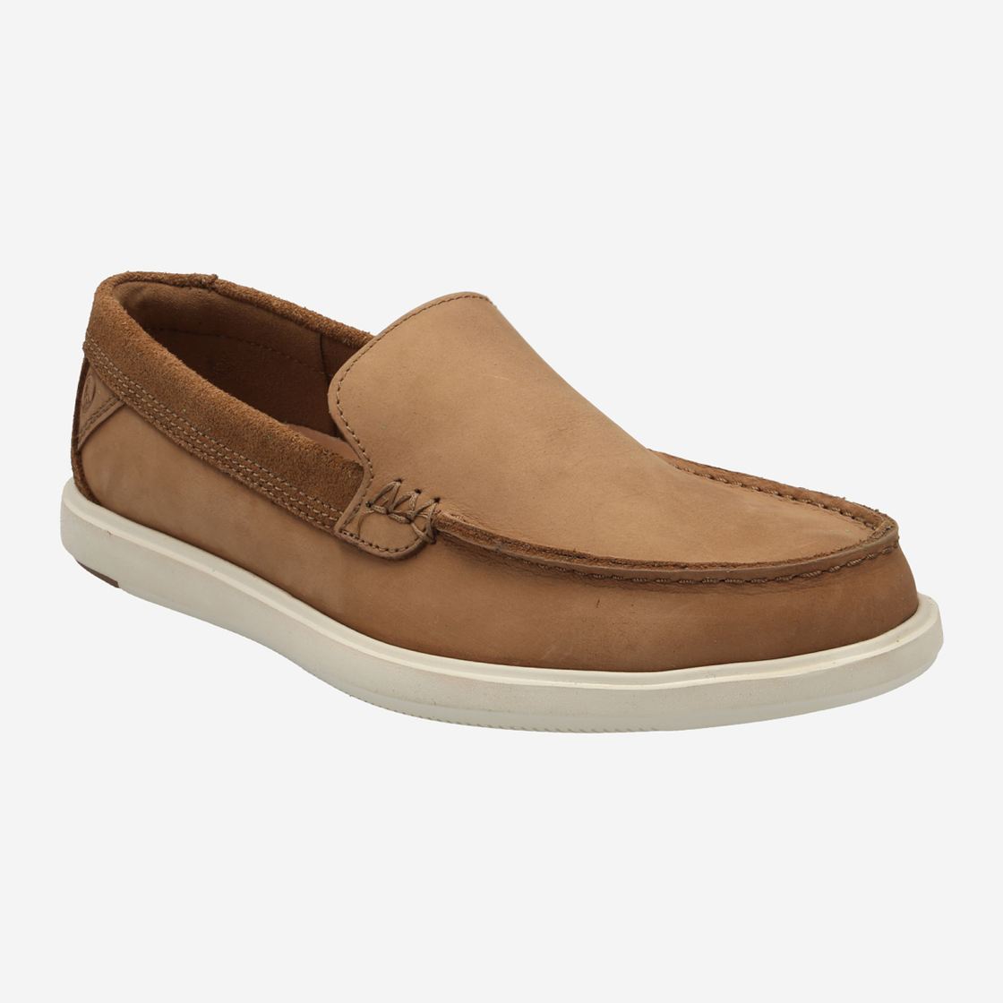 Clarks Bratton Loafer - Braun - Frontansicht