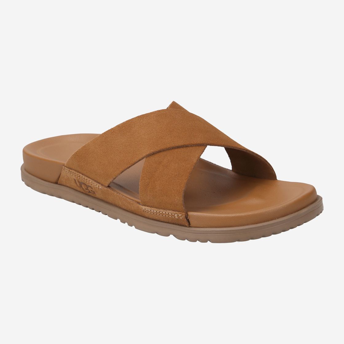 UGG australia WAINSCOTT SLIDE - Braun - Frontansicht