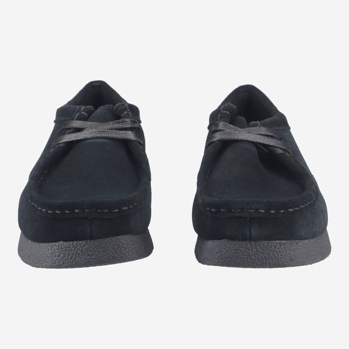 Clarks WallabeeEVOSh - Schwarz - Frontansicht