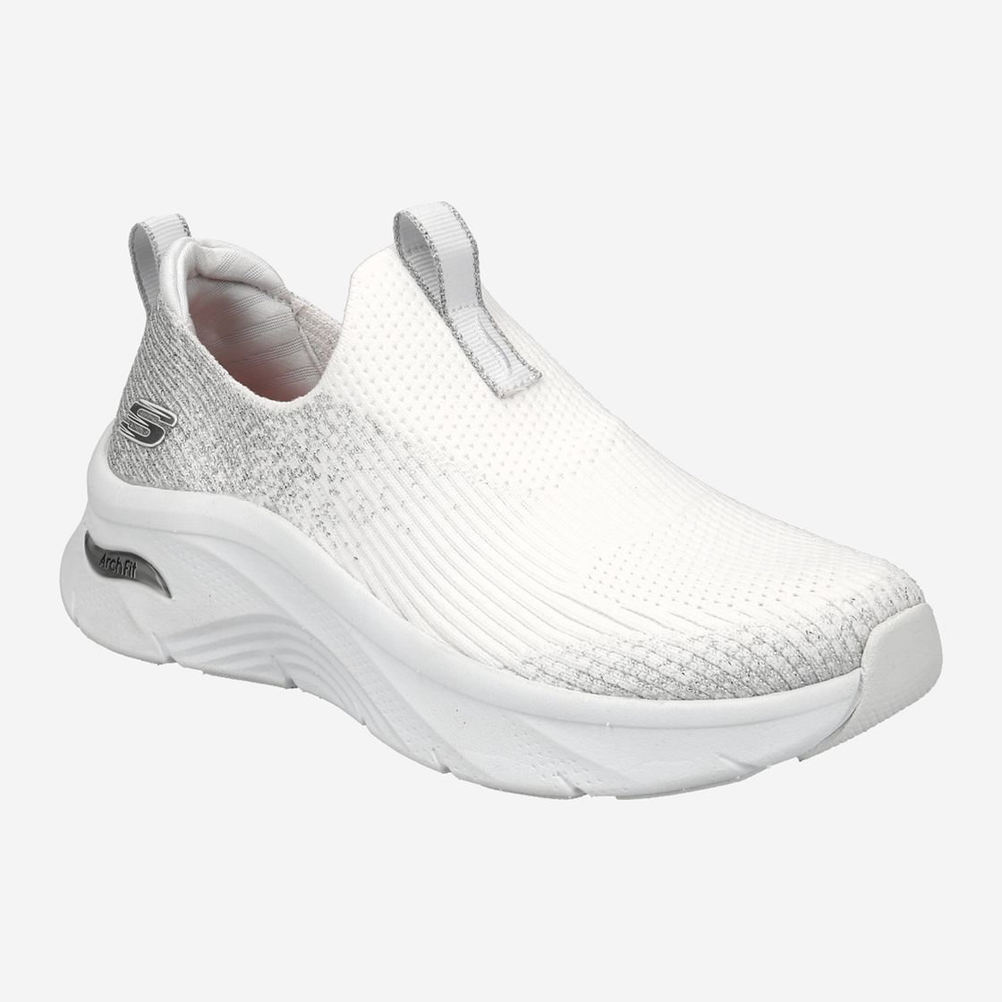 Skechers ARCH FIT D´LUX - Weiß - Frontansicht