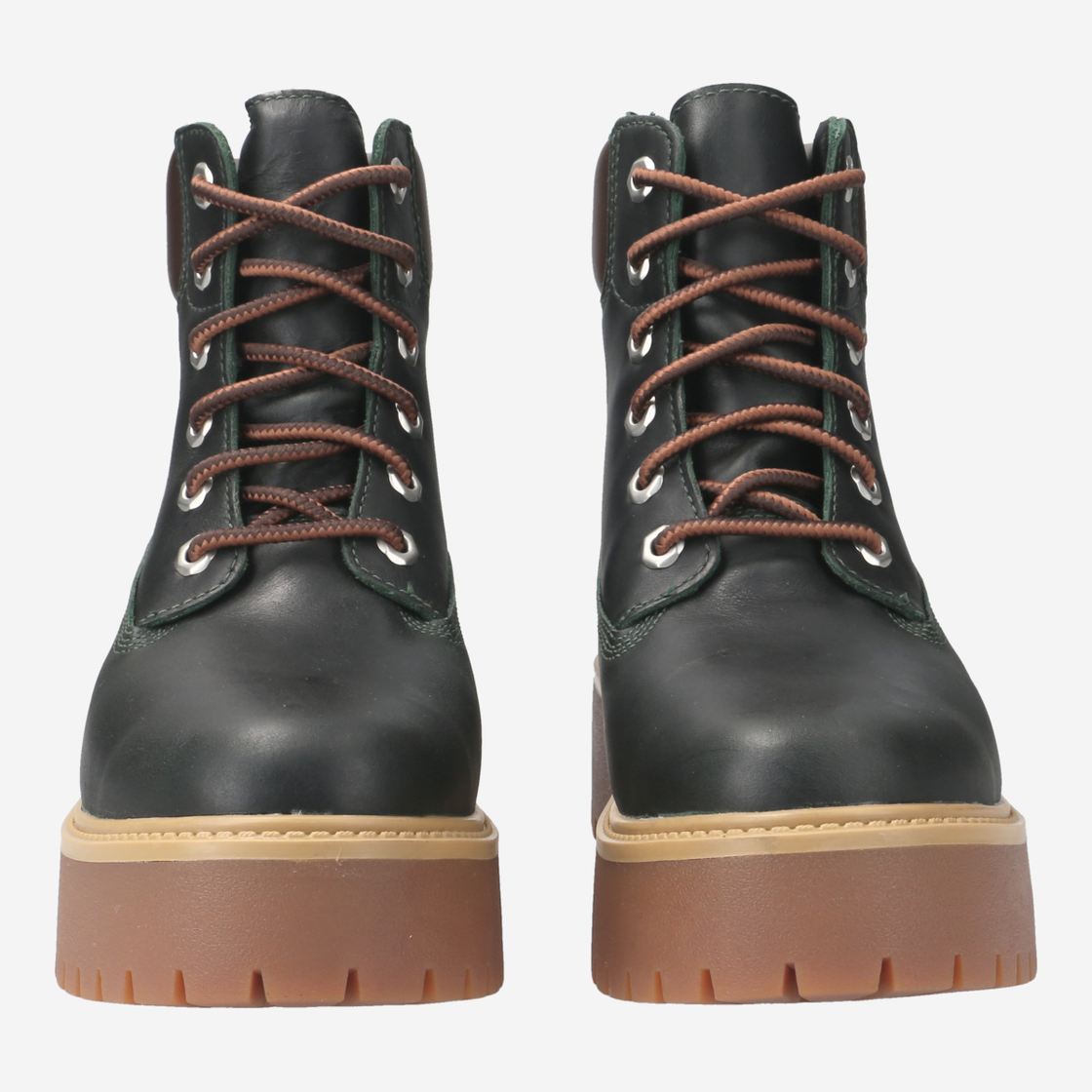 Timberland A5RK1 Stone Street 6in WP SCAR - Dunkelgrau/Grün - Frontansicht