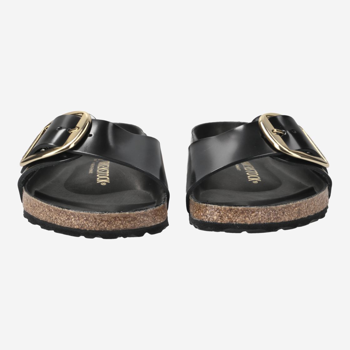 birkenstock MADRID BIG BUCKLE - Schwarz - Frontansicht