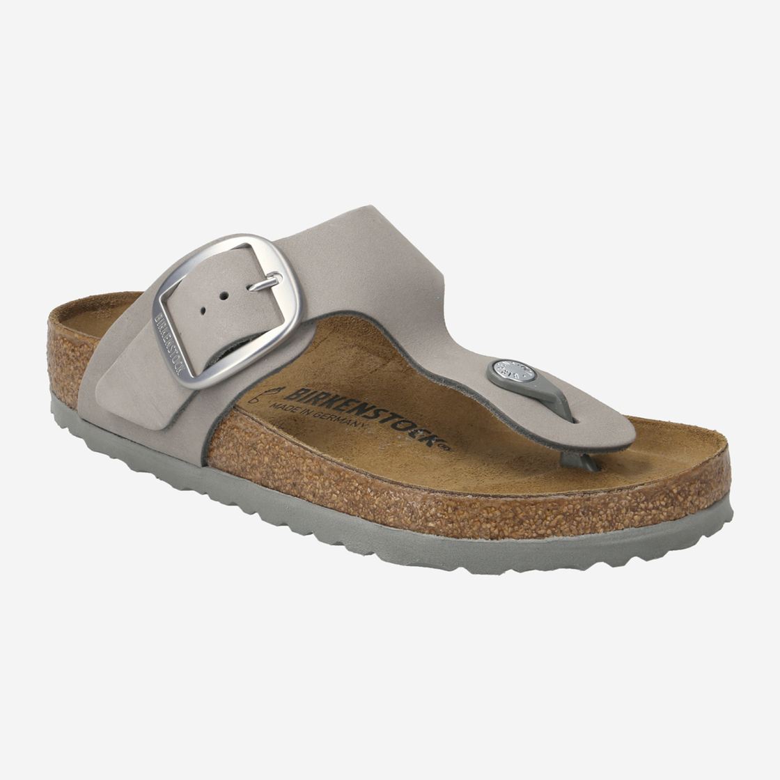 birkenstock GIZEH BIG BUCKLE - Grau - Frontansicht