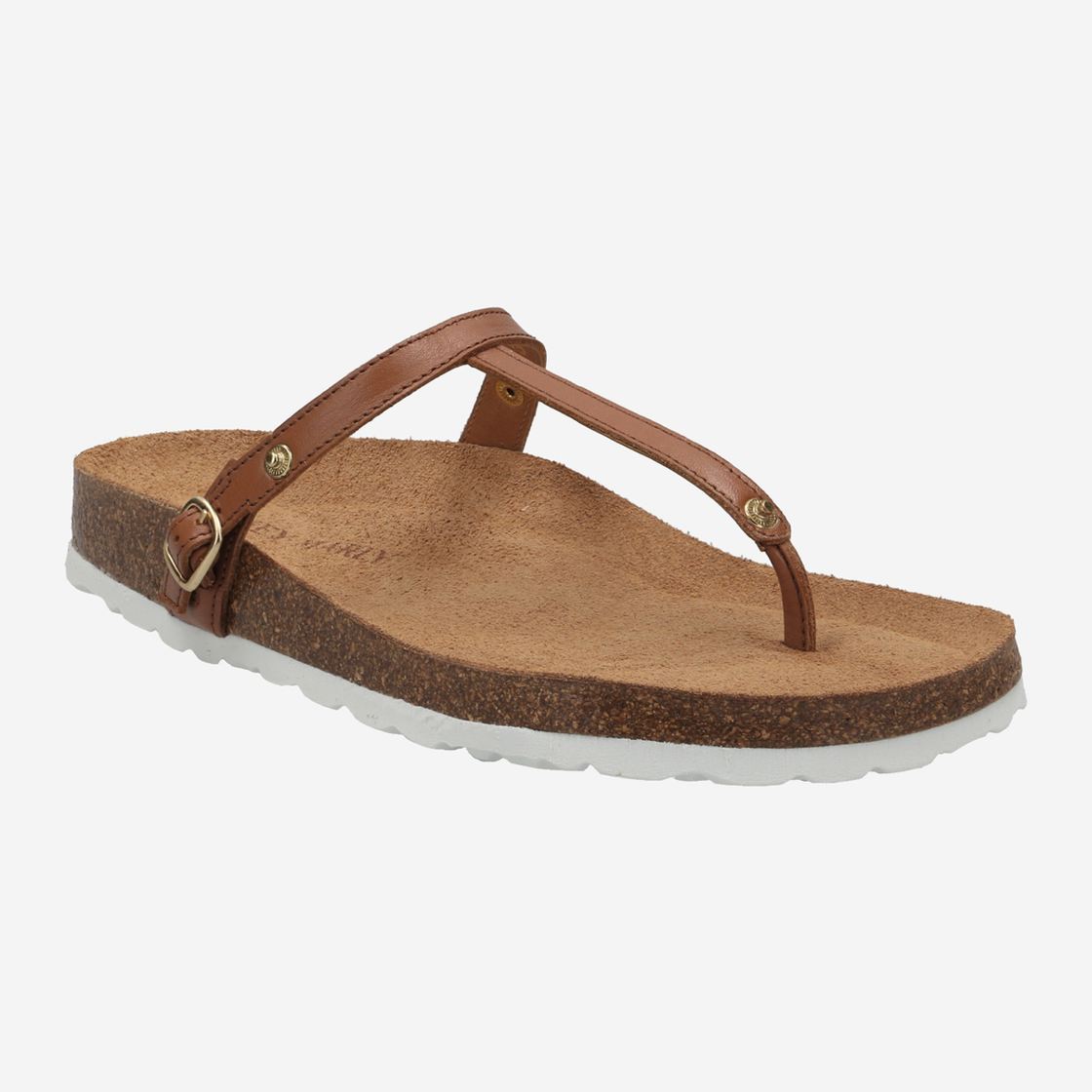 Hey Marley BASE SANDAL - Braun - Frontansicht