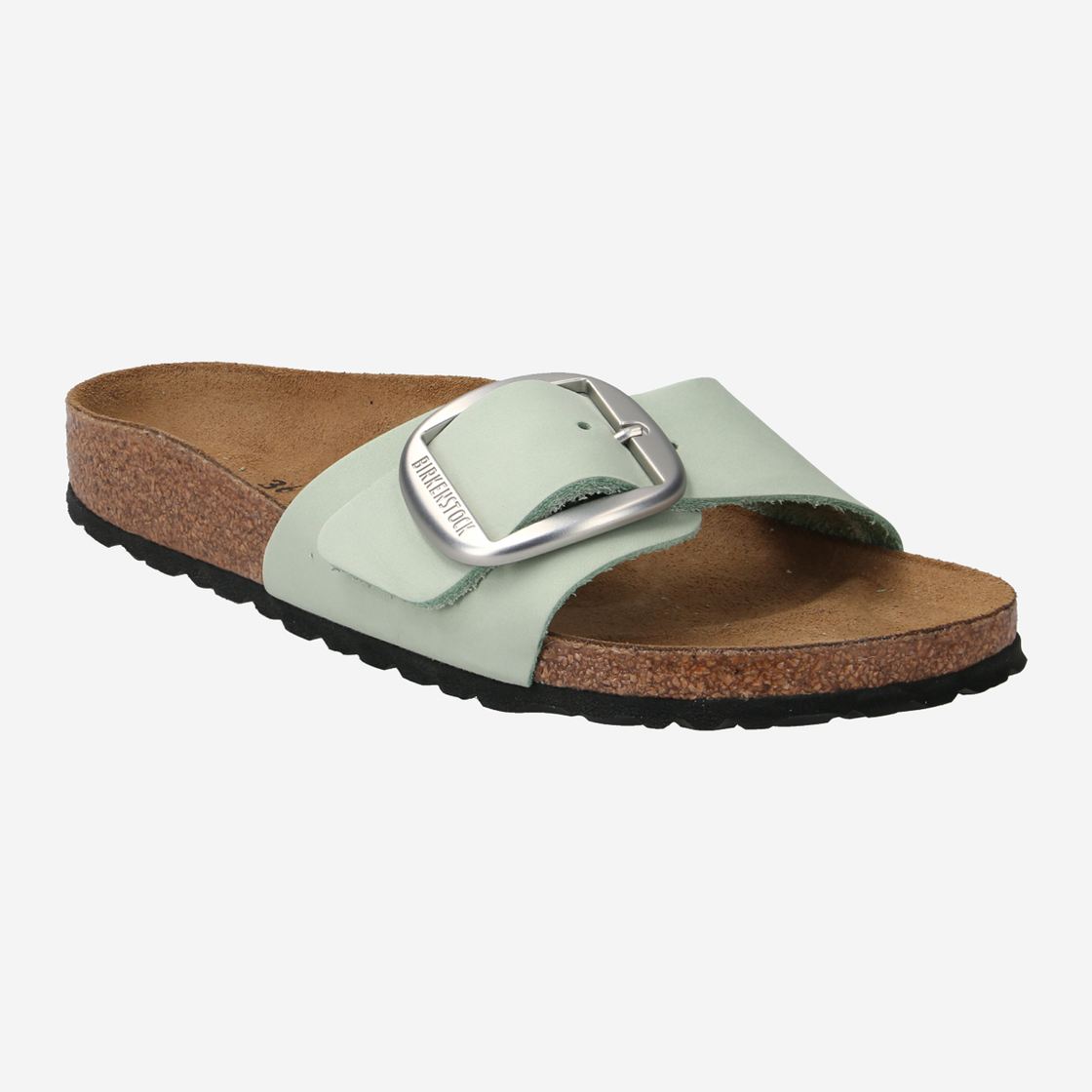 birkenstock MADRID BIG BUCKLE - Grün/ Matcha - Frontansicht