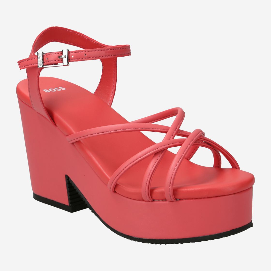 Boss CATE WEDGE SANDAL - Pink - Frontansicht