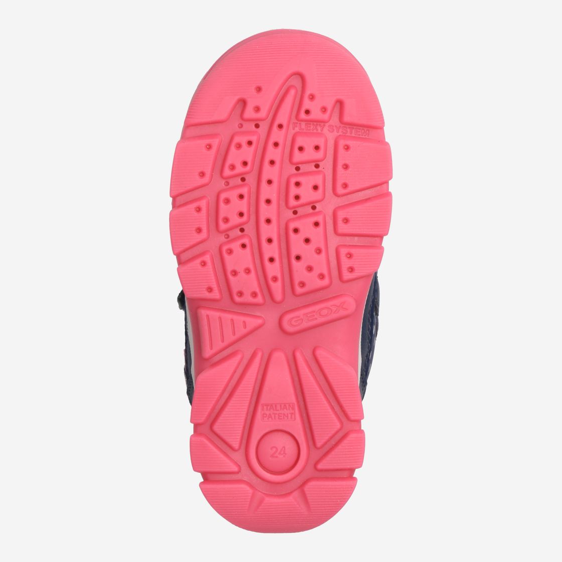 Geox FLANFIL - Blau / Fuchsia - Frontansicht