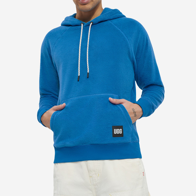 UGG australia TERRANCE HOODIE FL - Blau - Frontansicht