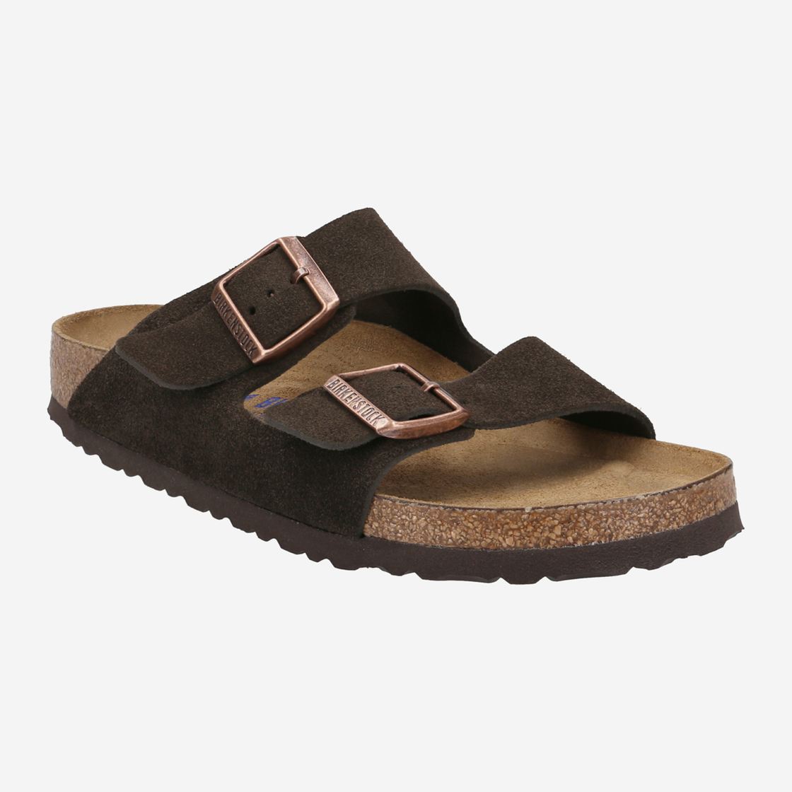 birkenstock ARIZONA SOFTFUßBETT - Braun / Mocha - Frontansicht