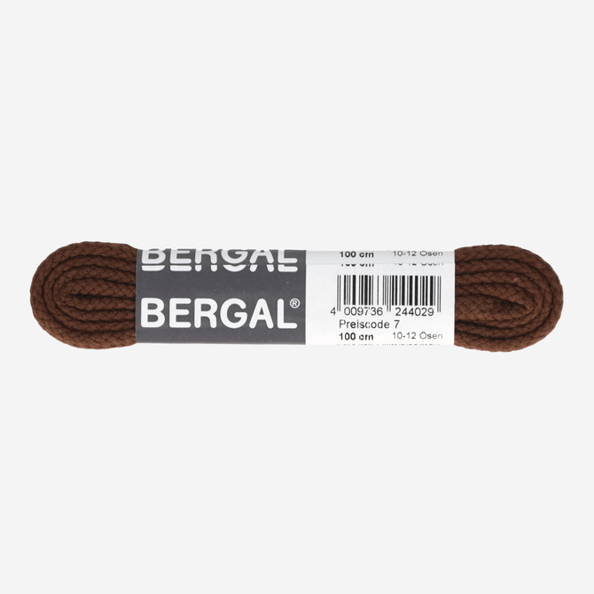Bergal 8824 056 Kordelsenkel - Braun, dunkel - Frontansicht