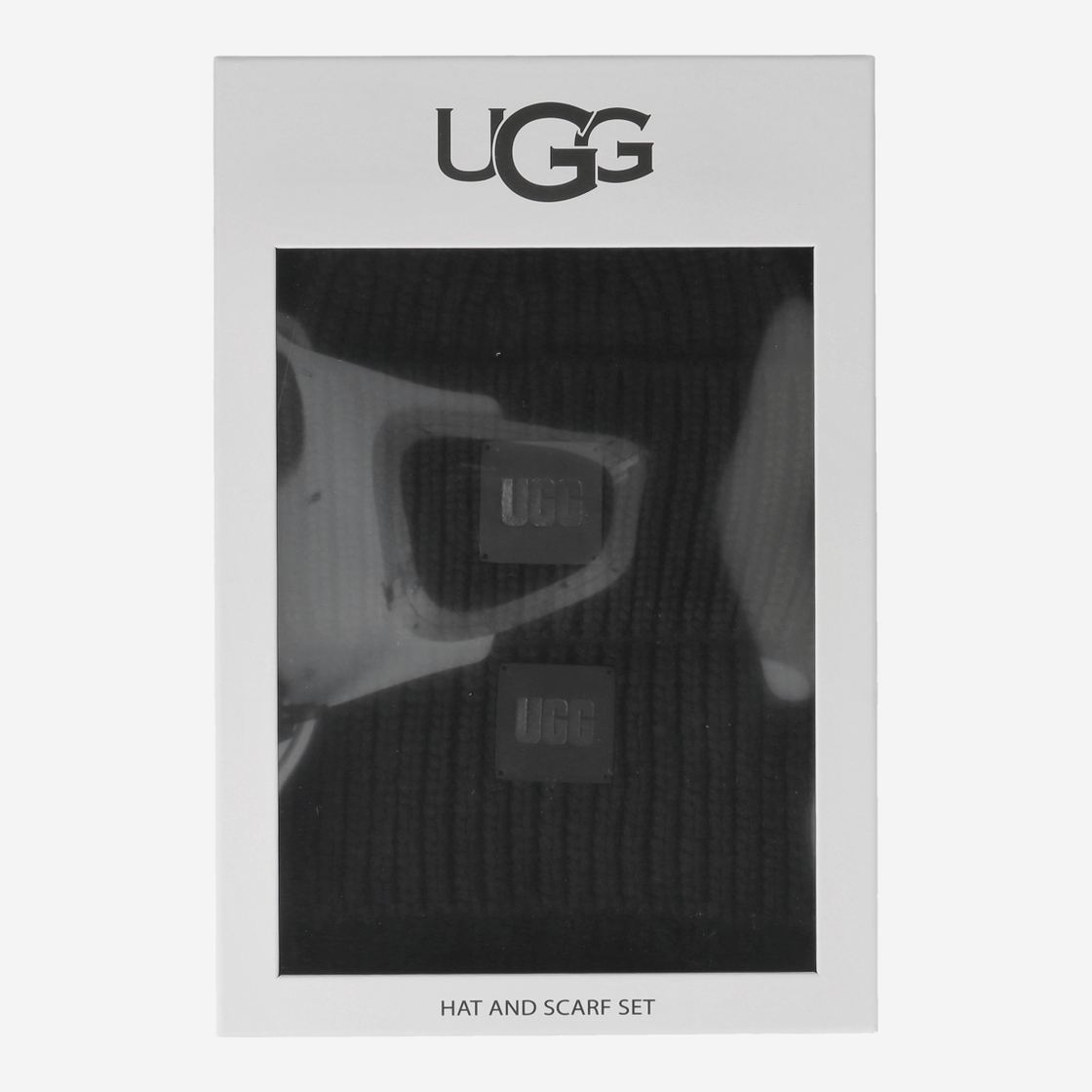 UGG australia CHUNKY RIB KNIT SET - Schwarz - Seitenansicht