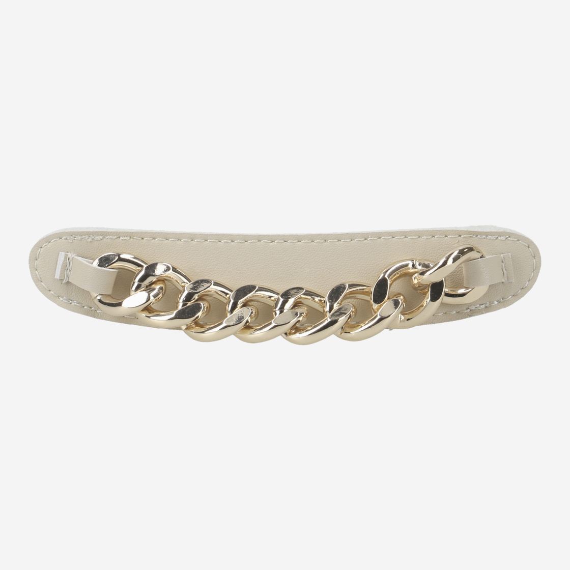 Hey Marley GOLD CHAIN LOOP - Beige - Seitenansicht