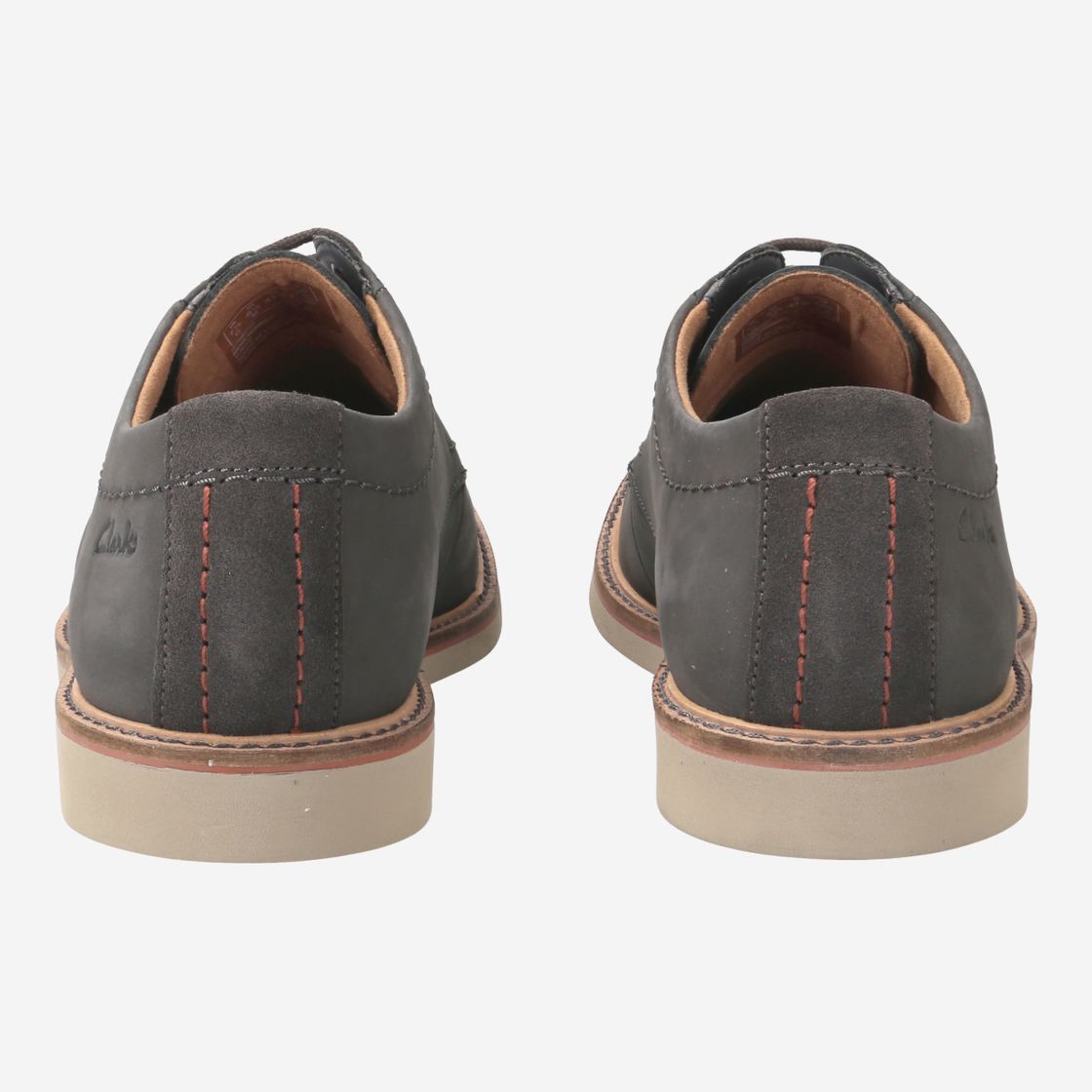 Clarks Atticus LTLace - Grau, dunkel - Seitenansicht