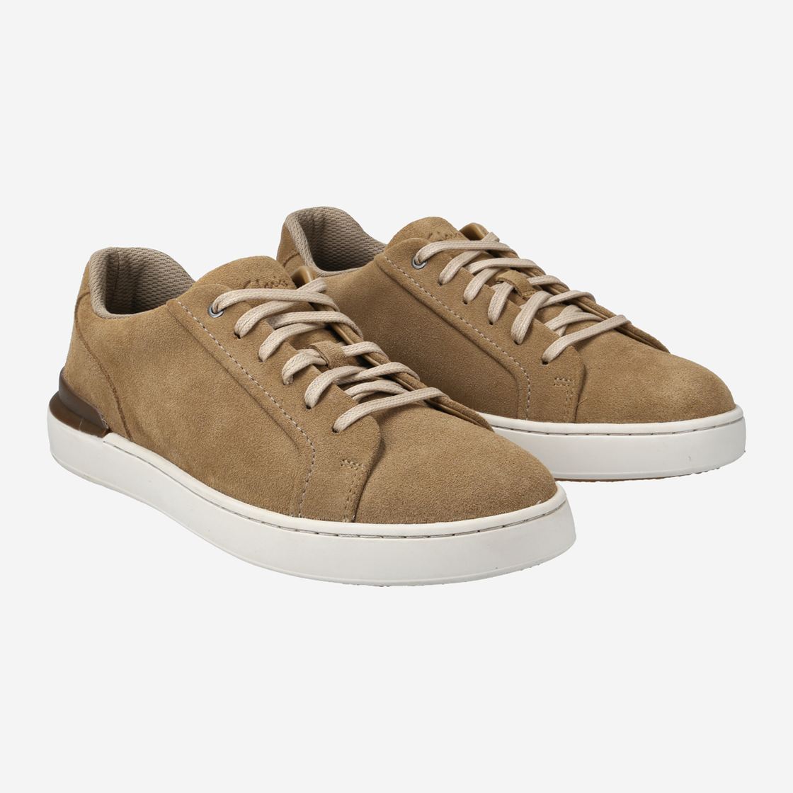 Clarks CourtLite Move - Beige - Seitenansicht