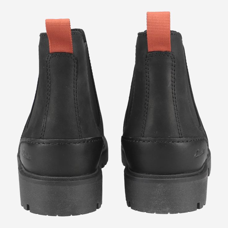 clarks black chelsea boots