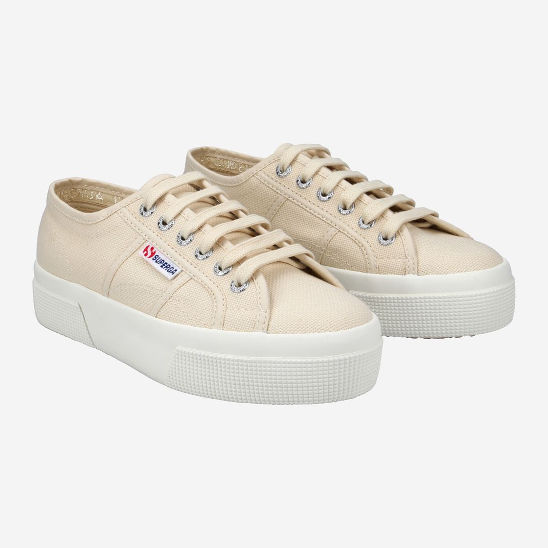 Superga PLATFORM - Beige - Paar