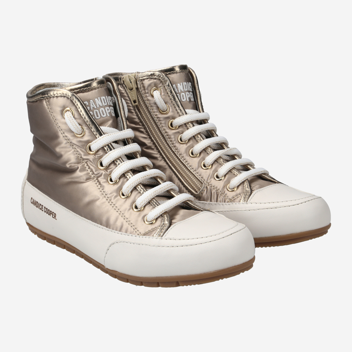 Sneaker Candice Cooper Gr. 37, Lack und Leder außen, innen: on sale Leder