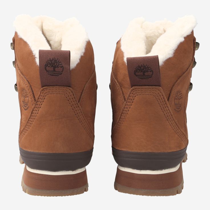 Timberland A2KE7 Euro Hiker WP Fur Lined - Braun - Seitenansicht