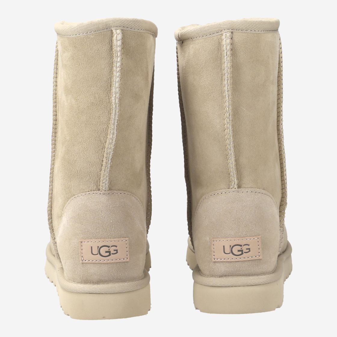 UGG australia CLASSIC SHORT II - Beige - Seitenansicht