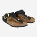 birkenstock GIZEH BIG BUCKLE - Schwarz - Seitenansicht