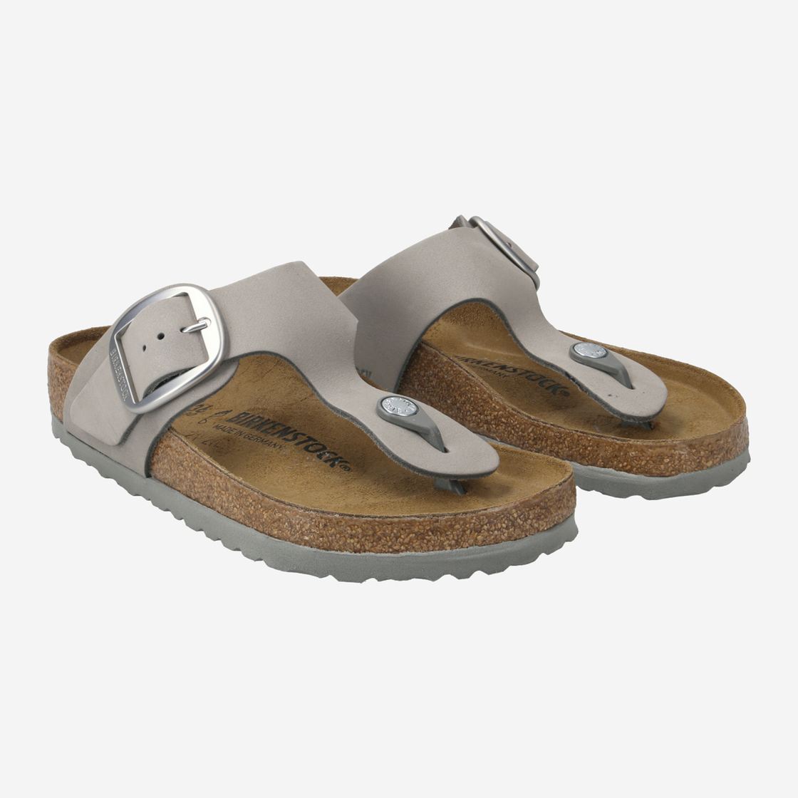 birkenstock GIZEH BIG BUCKLE - Grau - Seitenansicht