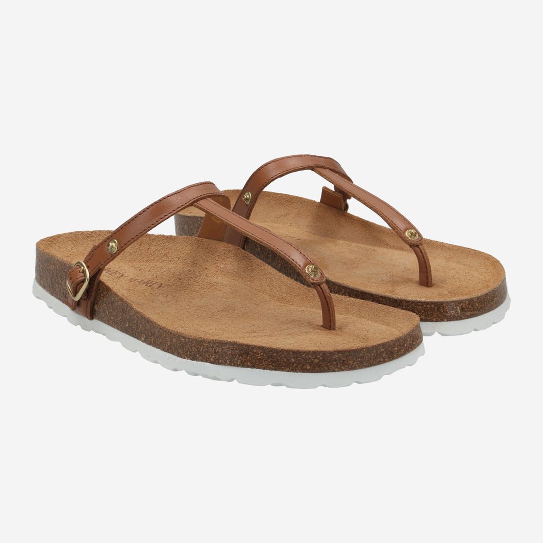 Hey Marley BASE SANDAL - Braun - Seitenansicht