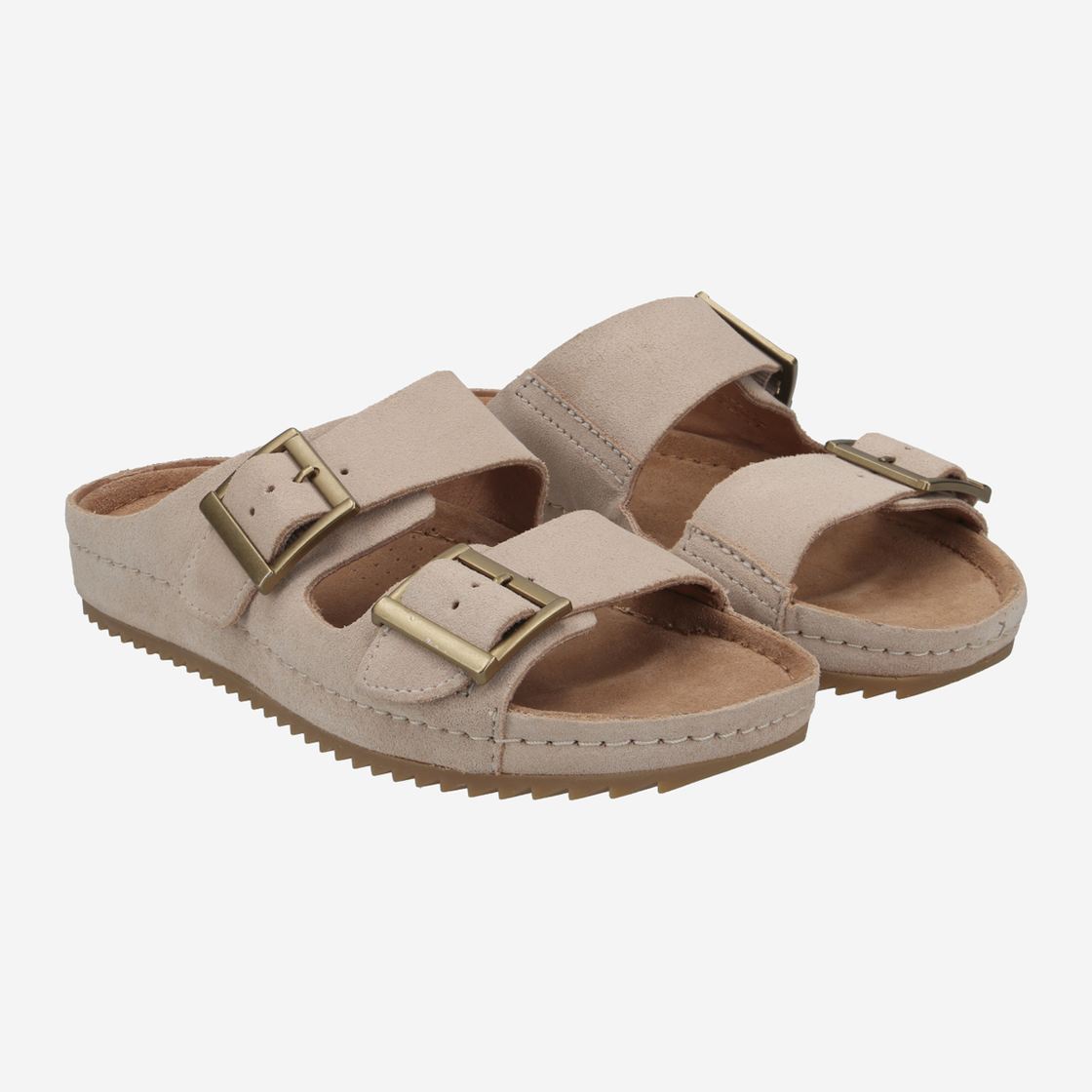 Clarks Brookleigh Sun - Beige - Seitenansicht