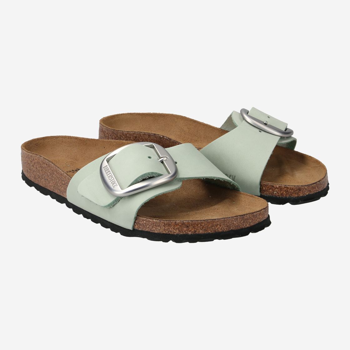 birkenstock MADRID BIG BUCKLE - Grün/ Matcha - Seitenansicht