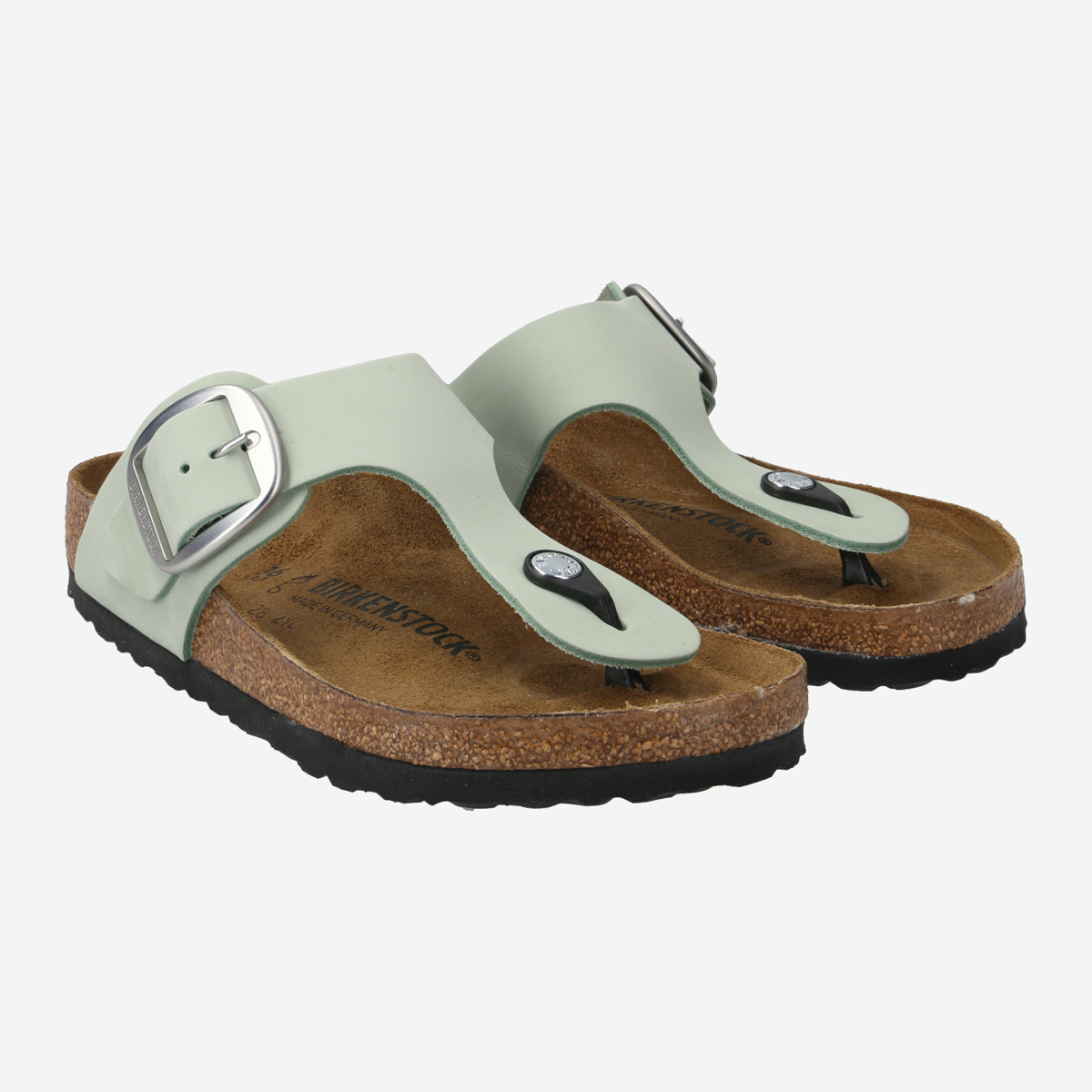 Birkenstock 1024046 GIZEH BIG BUCKLE Sandaletten in grun online kaufen