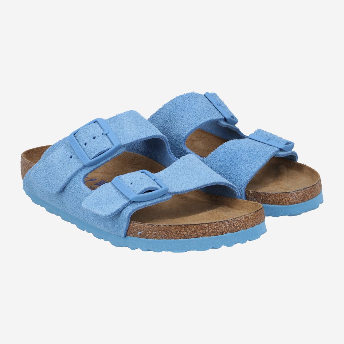 birkenstock ARIZONA SOFTFUßBETT - Blau - Seitenansicht