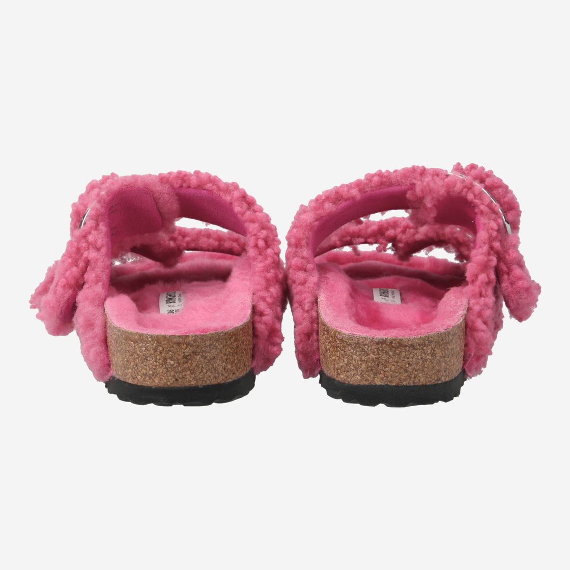 birkenstock ARIZONA BIG BUCKLE TEDDY - Pink - Seitenansicht