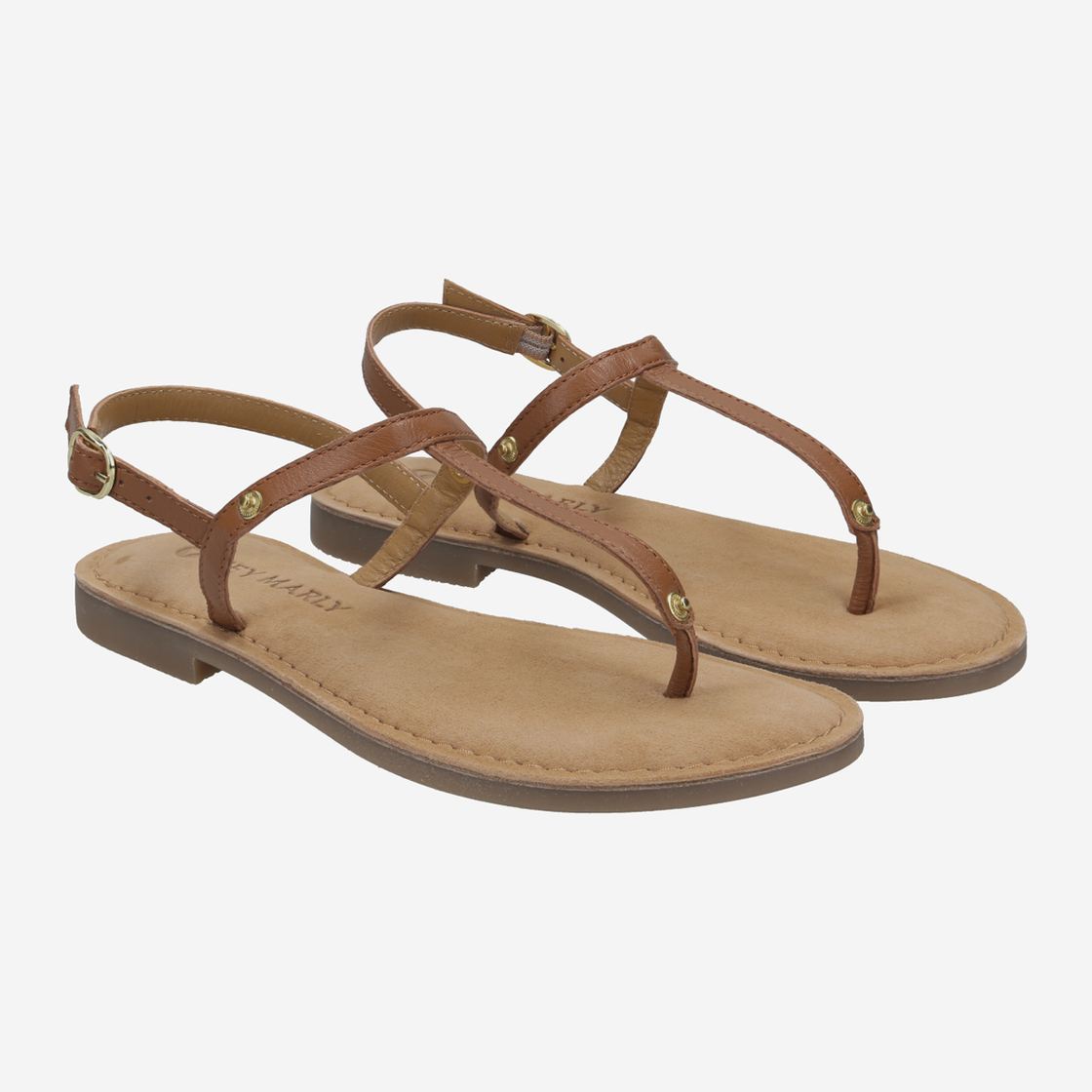 Hey Marley BASE SANDAL - Braun - Seitenansicht